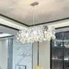 Lustres Moderne De Luxe K9 Bulle Lustre En Cristal Suspendu Éclairage Lustre Plafond Pendentif Luminaires Pour Salon Décoration Lampe