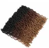 18 pouces sale tresse Gypsy Locs perruque fibre chimique perruque tresses un pack de 24 pièces avec de nombreux styles à choisir et supporte la personnalisation