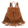 School Bags 2023 Women's Backpack Bag Foreign Trade In Fringed Shoulder Fashion Travel