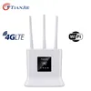 ルーターTIANJIEネットワーキング高速3G 4G CPE WIFIルーターLTE FDD TDD外部アンテナホットスポットRJ45 WAN LAN SIM CARD SLOT MODEM DONGLE