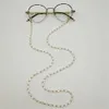 Ny 8G Pearl Bead Lanyard Fashion Glasses Strap Fashionable Solglasögon Kedjor Cords Glasögon Tillbehör Eglasögonhållare Creative