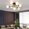 Kroonluiers sfeer eenvoudige en creatieve verlichtingslampen Noordse magische bonen kroonluchter hoofdslaapkamer kamerlamp Modern plafond