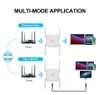 Routrar 5G WiFi Repeater WiFi Amplifier Signal WiFi Extender Network Wi Fi Booster 1200Mbps 5 GHz Long Range Wireless WiFi Repeater