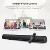 100W HIFI -högtalare Soundbar Wireless Bluetooth Speaker 2.0 Home Theatre Deep Bass Effect / Remote / 3D Surround Sound Bar för PC TV