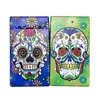 Cool Smoking Colorful Skull Pattern Cigarette Cases Plastic Storage Box 112MM Exclusive Design Housing Automatic Spring Opening Flip Moistureproof Stash Case