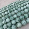 Luźne kamienie szlachetne Angelite Stone Beads kamień szlachetny zielony naturalny naturalny 6 mm 8 mm 10 mm dla biżuterii prasowe 15 "hurtowe!