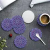 Table Mats & Pads Upetstory Designer Mandala Style Absorbent Sets Heat-resistant Non Slip Mug Pad Kitchen Accessories ToolsMats PadsMats