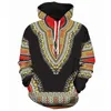 Herrtröjor tröjor kvinnors hoodie afrikansk folkanpassad Egypten 3D tryck Pullover Hip Hop Street Hooded Sportwear Men