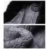 女性の革のフェイク冬濃い暖かい大きな毛皮襟女性ジャケット女性PUオーバーコートプラスサイズスリムラペルベルト機関車Py23