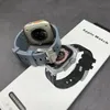 Dla silikonowego paska zegarka Apple Watch Conapteble z IWATCH 49 45 44 42 mm sportowy gumowy stal ze stali nierdzewnej Zegarek AP IWatch Ultra 8 7 6 5 SE