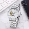 2023 Leather Band Tourbillon Automatic Mechanical Wristwatches Men Watch Drop Shipping Day Date Mens Watches Gifts for Father #4