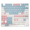 Tillbehör 134 Keys Sky City Key PBT Dye SubliMation KeyCaps XDA -profil för 68/64/84/87/980/104 Mekaniskt tangentbord