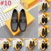 40 Model Spring Autumn Men swobodne luksusowe skórzane designerskie mokasyny butów mokasyna loffers slip-on mocasines hombre kropelki