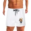 Snipe Teddy Bear Shorts Mens SwimeWear Beach Shorts Surf Board Shorts Gym Racing Sportwear Swimsuit Summer Brief Swimming Trunk