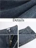 Jeans femininos pernas largas mulheres largas safra vintage personalidade americana estilo faculdade de streetwear moda namorada hip hop harajuku