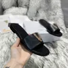 Slippers luxe ontwerper De v-button dikke hakMaat 35-43