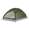 Tendas e abrigos tenda de acampamento para 2 pessoas de 2 pessoas de camada única ao ar livre camuflagem praia tendas de acampamento ao ar livre zelt Outdoor 230526