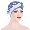 India Solid Turban Cap Muslim Women Hijab Chemo Hat Braid Headscarf Beanie Bonnet Canner Islamic Headwear Wrap Hair Loss Cover