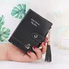 Plånböcker Tassel Ladies Wallet 2023 Korean Fashion Women's Buckle Card Case Student Multi-kort myntväska