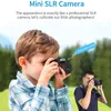 Digitalkameror 2,4 tum HD 1080p debiterbara Mini Kids Camera Cartoon Cute Toys Outdoor Pography Props for Child Birthday Present Wini22