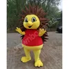 Yellow Hedgehog Mascot Costumes Cartoon Carnival Unisex vuxna outfit födelsedagsfest halloween jul utomhus outfit kostym