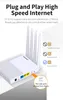 Routers COMFAST Waterproof Outdoor 150Mbps Router Modem 4g Wifi Sim Card CAT4 LTE Routers for IP Camera/Outside WiFi Coverage