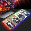 Ruht Mädchen Frontline Computer Maus Pad Gamer RGB Tastatur Große Hintergrundbeleuchtete Mousepad Pads Xxl Gaming Anime Matten Matte Teppich pc Schreibtisch Mause