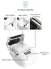 Impresoras Phomemo M110 Etiqueta Maker Portable Mini Palabra de teléfono móvil Impresora de etiqueta para Android IOS con rollo de papel de 40x30 mm