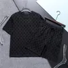 Designer Mens Tracksuits Set Jogger Sweatshirts Sports Jogging Suits Man Tracksuits Two Piece Set T Shirt Summer Printed Short Sleeve Shorts