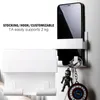 Hooks 24h Ship El Universal Paste Style Telefonladdningshållare Bracket Wall Mount Stand i lager