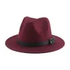 2023 Fedoras chapeaux pour femmes chapeau britannique haut chapeau solide décontracté formel enfants enfant feutré chapeau filles garçons mignon Fedora chapeaux