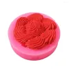 Bakvormen 3D Big Rose Flower Siliconen Mold Cake Chocolade Fondant Bruiloft Decoratie Tool Schimmelgereedschap Sugarcraft