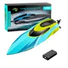 RC Speed ​​Boat 45km/h Remote Control Boat 2.4GHz Electric High Speed ​​Speedboat Speeds impermeabiliza iate pequeno barco de brinquedo RC iate