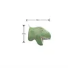 Plush Wall Stuff INS Tête d'animal nordique Dinosaure Décoration murale Éléphant Cerf Suspendu Mont Animal en peluche Jouet en peluche Princesse Poupée Chambre de bébé 230526