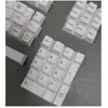 Accessori 131 Chiavi Minimalista White Keycap Sublimation Profilo di ciliegia PBT KeyCaps per tastie di tastiera tastiera meccanica