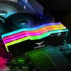 Rams TeamGroup Delta RGB DDR4 8GB 16GB 32GB 3000 3200 3600MHzデスクトップゲームメモリラムブラック