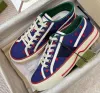 2023Designers Tennis 1977 Sneaker Canvas Luxurys Shoe Beige Blue lavé Jacquard Denim Femmes Chaussures Ace Sole de caoutchouc Sole brodée vintage Sneakers décontractés Original