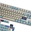 Combos minimalistes 140 touches Kilycaps de lait fruité PBT Dye sublimation Clavier mécanique Profil de cerise pour MX Gateron Cherry Swithe