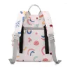 Skolväskor 2023 mamma väska mode baby ut mamma och multifunktionell stor kapacitet handhållen ryggsäck promenad