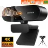 Webcams webcam 4k 1080p mini caméra 2k webcam HD complet avec microphone 1530fps usb web cam pour youtube pc