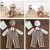 Keepsakes 1 Set grappig geboren baby pography rops kostuum baby babymeisjes cosplay oma kleding po shooting hat outfits drop 230526