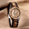 Wristwatches Shifenmei Wood Mens Watches Top Sport Men's Wristwatch Wooden Quartz Military Watch Men Relogio Masculino