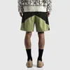 Tasarımcı Kısa Moda Günlük Giyim Plaj Şortları Rhude Niche Niche Trendy AMERİKA DRIMSTRING HIL Street Patchwork Sports Pants Pants Mens Ins Trend Jo 76wz