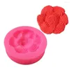 Bakvormen 3D Big Rose Flower Siliconen Mold Cake Chocolade Fondant Bruiloft Decoratie Tool Schimmelgereedschap Sugarcraft