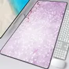 Spoczywa sakura mousepad czarny mausepad różowy konfiguracja graczy akcesoria biurowe dywan japońskie artystyczne pad myszy