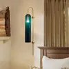 Lampade da parete Black Sconce Vintage Modern Decor Light Collo d'oca Finiture Camera coreana Luci interne rustiche