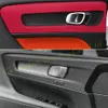 Per Volvo XC40 2020 Auto-stile auto/5D in fibra di carbone Centro per interni Console Centro Colore Adesivo di modanatura Accessori