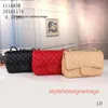 S Totes Women's Designers Handbag Crossbody Tote Purse Handbag Luxury Brand Message Bags Classic Pu Leather #1116 Wallet Gold Chain Mini 20cm Black
