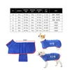 Hondenkleding 2023 -stijl vaste huisdier badjas kattenhonden winter jas badpyjama's microvezel absorberende drooghanddoek voor alle rassen pitbull