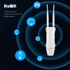 Routeurs kuwfi 4G LTE Router WiFi extérieur Router étanche 4G SIM Card Router Wide Range Wireless Wireless Internet Hotspot WiFi Prise en charge 64 Utilisateurs 24VPOE